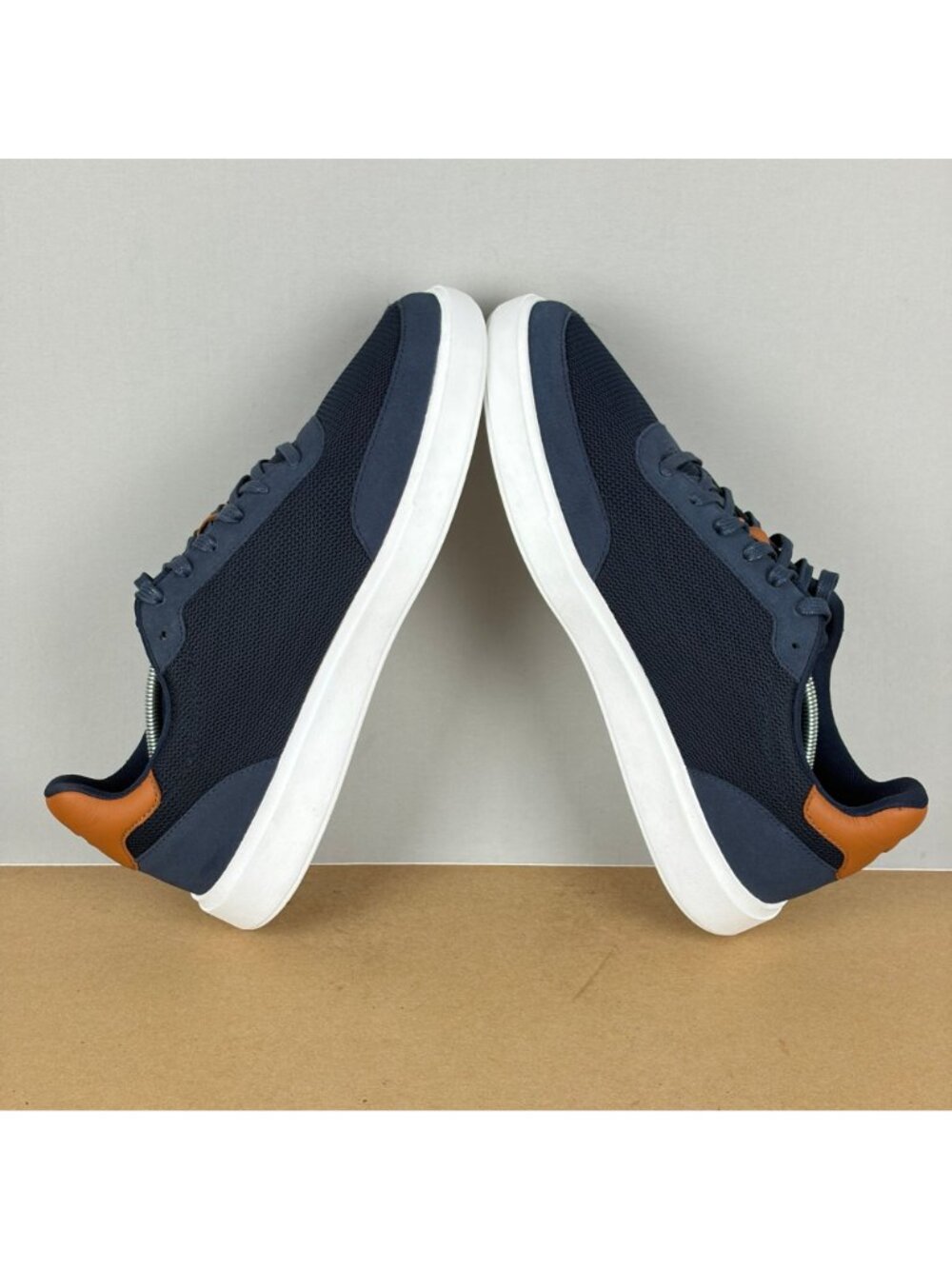 Cole Haan Grand Crosscourt Sideserve Casual Shoes Mens 10.5 Navy Blue Sneakers - Picture 5 of 10